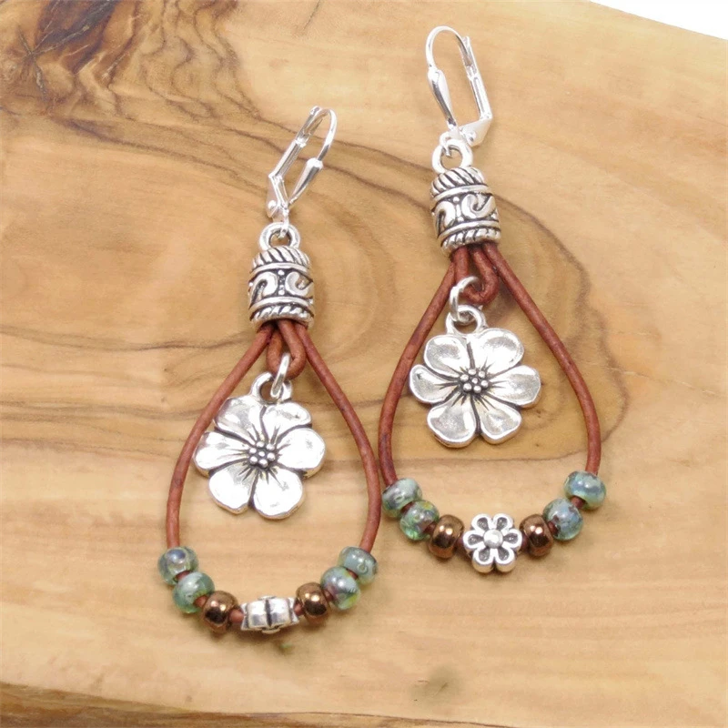 Vintage Flower Earrings