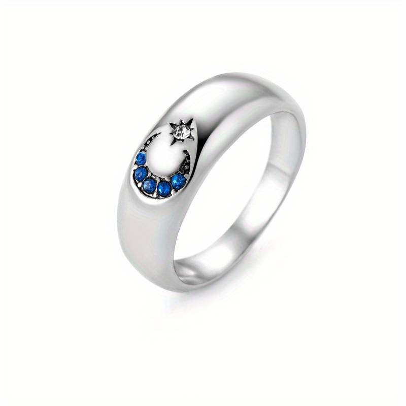 Vintage Blue Moon Ring